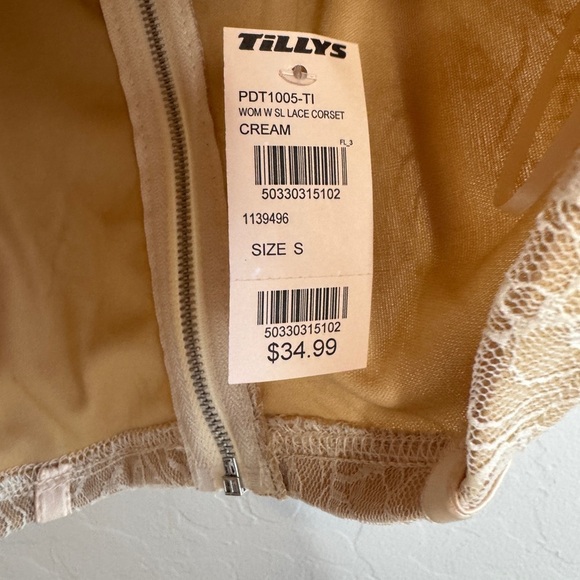 WEST OF MELROSE Womens Lace Corset Top - Picture 8 of 8